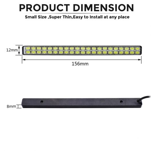 2ԡ 42LED DRL LED 饤ȥС 12V 5630 SMD ǥ˥󥰥饤ɿ奢߼ư֥졼եȥꥢեץ饤 ۥ磻 ۥ磻 AL-BB-1089 AL