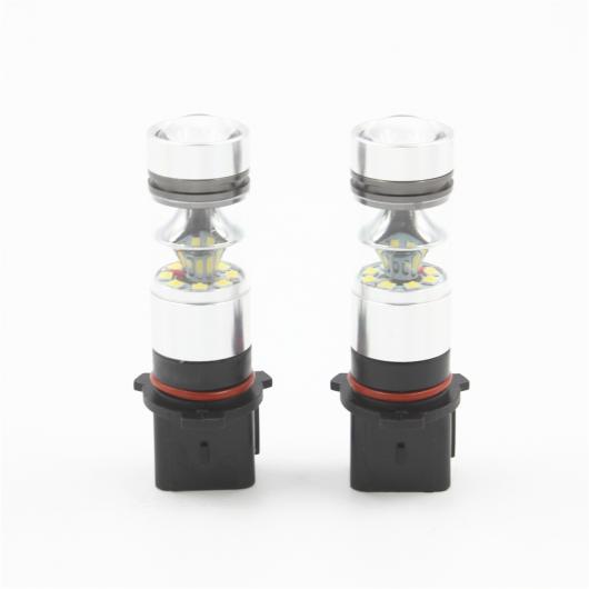 2ԡ ۥ磻 100å PSX26W P13W SH23W LED 饤 ϥ ѥإåɥ饤ȥե饤 DRL ǥ ˥ 饤  Х 360١ DC24V Cold White AL-BB-1106 AL