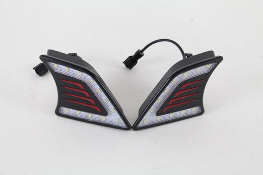 2 LED DRL ǥ ˥ɿ ʥ  ȥ西 ϥå VIGO 2012 2013 2014 Silver shell, Black shell ۥ磻 AL-BB-1122 AL
