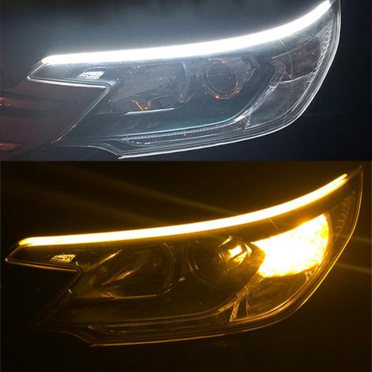 Сեå㡼 DRL LED ե ե쥭֥ 塼֥ȥåץǥ˥󥰥饤ȥ ʥ lce blue and yellow, red and yellow, white and yellow 30cm, 45cm, 60cm AL-BB-1136 AL