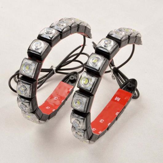 ǥ˥󥰥饤 DRL ȥե쥭֥ LED ȥå׸ư ե 12V 6LED White light, 8LED White light, 9LED White light, 10LED White light, 12LED White light, 14LED White light, 6LED Blue light, 8LED Blue light, 9LED Blue light, 10LED Blue light, 12LED Blue AL