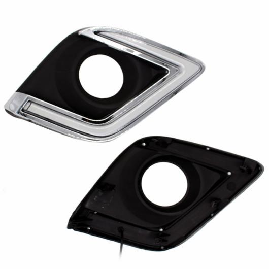  ɿ LED ǥ˥󥰥饤 DRL ȥ西 ϥå REVO VIGO 2015 2016 2017 ʥ饤  White Only AL-BB-1207 AL