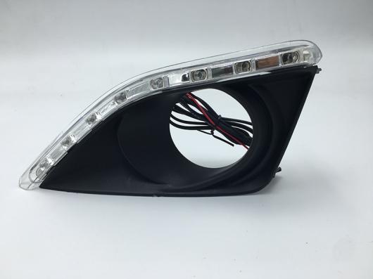  2ԡ ǥ ˥󥰥饤 DRL ȥ西  2007 2008 2009 2010LED DRL ե  С ɥ饤ӥ 饤 ۥ磻 AL-BB-1221 AL