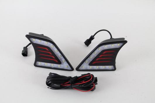  DRL ȥ西 ϥå VIGO 2012 2013 2014LED DRL ǥ˥󥰥饤ȥե 12 12V ư˥󥰥饤 Black Shell, silver shell ۥ磻 AL-BB-1228 AL