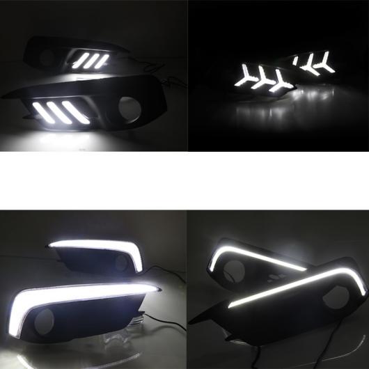ѥåѡ  LED DRL ǥ ˥󥰥饤 ۥ ӥå 10th 2016 2017ʥ롦饤   顼 ե ۡ Type AType B White and Yellow AL-BB-1327 AL
