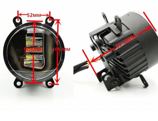  ۥ ӥå 2016 2017 2018 LED DRL ǥ ˥󥰥饤 ץե  顼 ʥ 2 Functions AL-BB-1489 AL