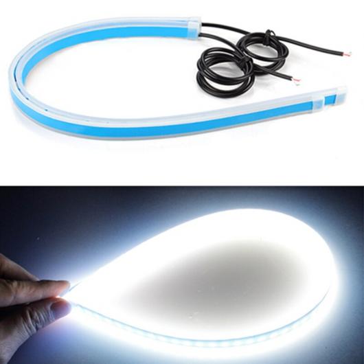 2ĥۥ磻 ե쥭֥ DRL LED ǥ˥󥰥饤 LED ʥȥ饤ȥåץ饤 إåɥ饤ȥ֥ 12V ۥ磻 45cm AL-BB-1518 AL