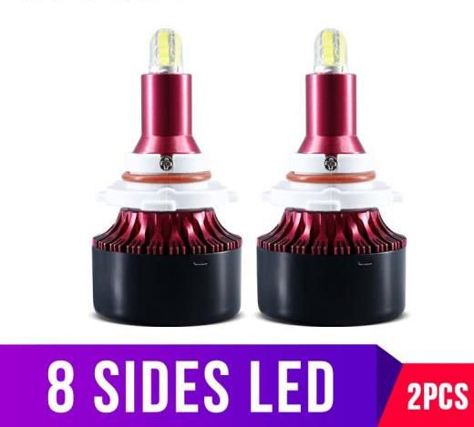 ߥ 2  COB LED  ǥ ǥ ե ׸ 饤  12V ⡼ H9 AL-BB-1522 AL