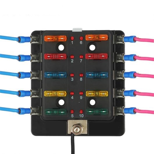 10  ֥졼ɥҥ塼 ۥ ܥå LED 饤 12-32 ܥȲϩХ ȥå  + ҥ塼 ü 5A 10A 15A 20A 30A 001 AL-BB-7224 AL