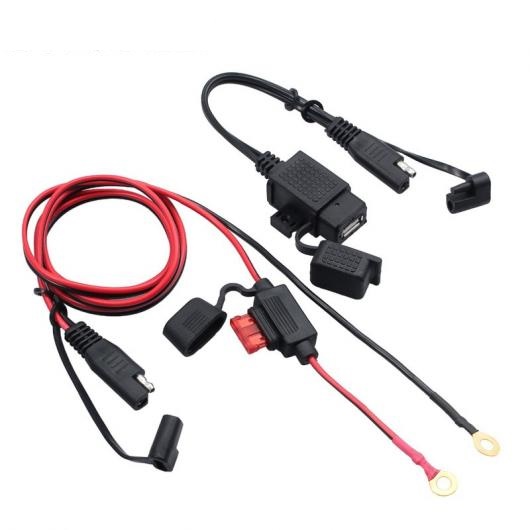 2.1A ɿ ȥХ 12V SAE USB 󥿡ե Ŵ ֥ ץ åȥ饤ҥ塼 AL-BB-7304 AL