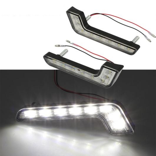 2 ֥饤ȥۥ磻 8 LED DRL  ǥ ɥ饤ӥ󥰥饤 󥰥饤ȥɿѾ׷饤 Х AL-BB-7384 AL