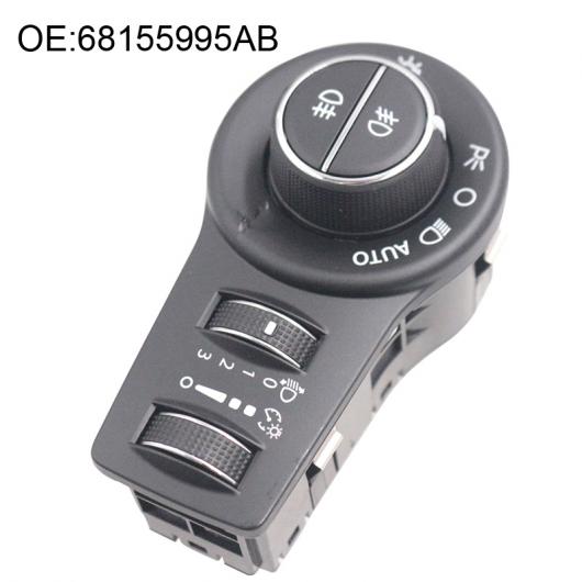 68155995AB ジープクライスラーチェロキーヘッドライトヘッドランプスイッチ68155995AC AL-CC-1485 AL