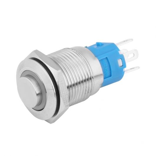 12V 16mm ե إåɥ󥰥󥰥륢ʥå ᥿ ܥ LED 饤 ܡ ٤6Хꥨ Redred blue AL-DD-0629 AL