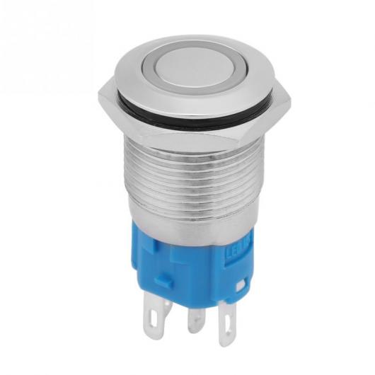 16mm ɿեåȥإåɥ󥰥󥿥꡼ ᥿ ܥ󥹥å 12V LED 饤ȥƥ쥹  ܥ󥹥å ٤6Хꥨ Redred blue AL-DD-0638 AL