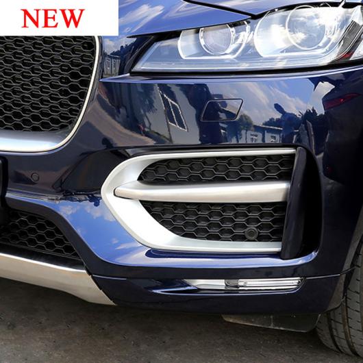 㥬 F-PACE Fڡ R-ݡX761 2016 2017 ABS եȥե饤ȥ С 2åȥԡ ٤2Хꥨ Matte chromeGloss black AL-DD-5575 AL