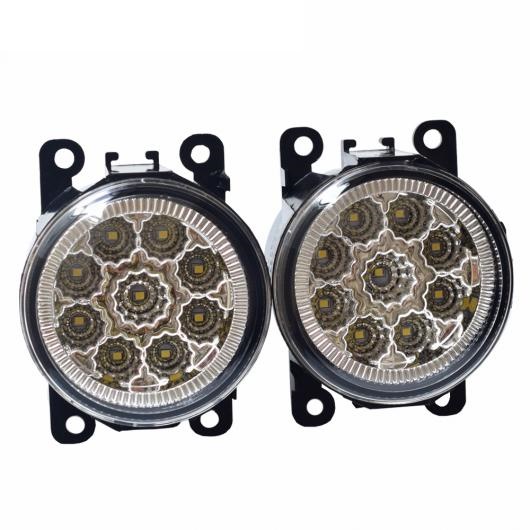  ѡ ֥饤 12V 90mm 饦 ե饤 ǥ ˥ 饤 DRL Ŭ: ץ硼 307 2000-2008 LED ե 饤 LED (ۥ磻)ϥ ( ۥ磻) AL-EE-3417 AL