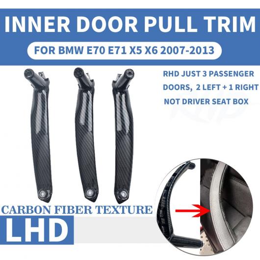  LHD ϥɥ ܥ ƥ ե ꥢ   ʡ ɥ ץ ϥɥ ȥ С ѥͥ Ŭ: BMW E70 E71 X5 X6 ֥å ꥢ ֥å ꥢ  AL-EE-8662 AL