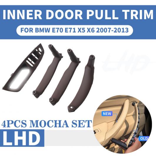  LHD ϥɥ ե/ꥢ   ʡ ƥꥢ ɥ ץ ϥɥ ȥ С Ŭ: BMW E70 E71 X5 X6 쥶 ١ 7ԡ쥶 ɥ ֥饦 AL-EE-8706 AL