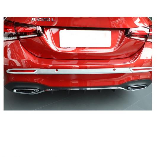 車用内装パーツ 適用: メルセデス ベンツ A クラス W177 A200 A180 テールゲート リア バンパー トリム インテリア アクセサリー 2019 2020 シルバー AL-FF-4985 AL