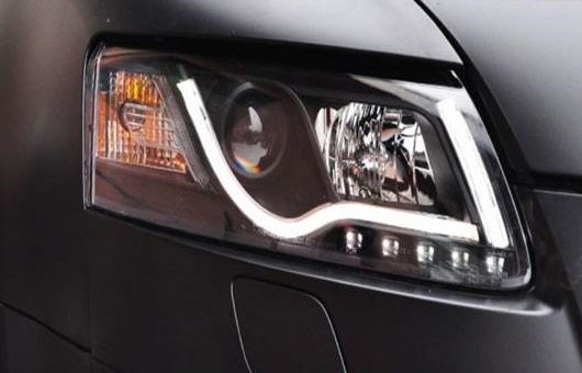  Ŭ: ǥ/AUDI A6L إåɥ饤 2005-2012 LED DRL  ֥ ӡ H7 HID Υ BI 4300K8000K 35W55W AL-HH-0410 AL