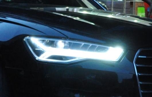  Ŭ: ǥ/AUDI A6L إåɥ饤 2012-2016 LED DRL  ֥ ӡ H7 HID Υ BI 4300K8000K 35W55W AL-HH-0417 AL