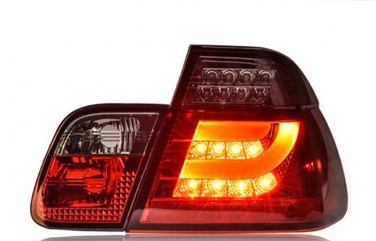  ơ  Ŭ: BMW/ӡ֥塼 E46 饤 2001-2004 LED ꥢ DRL + ֥졼 ѡ ʥ ȥå å AL-HH-0050