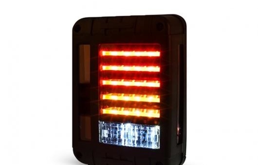  ơ 饤 Ŭ: /JEEP 󥰥顼 96-15  LED ꥢ DRL + ֥졼 ѡ ʥ ȥå å AL-HH-0181