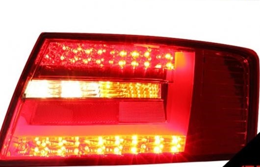  Ŭ: ǥ/AUDI A6 ơ饤 2009-2012 LED ơ 饤 ꥢ  DRL + ֥졼 ѡ ʥ ȥå å AL-HH-0218