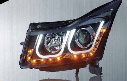  Ŭ: ܥ졼/CHEVROLET 롼 إåɥ饤 09-14 LED إåɥ DRL ץ H7 HID ХΥ  4300K8000K 35W55W AL-HH-0313