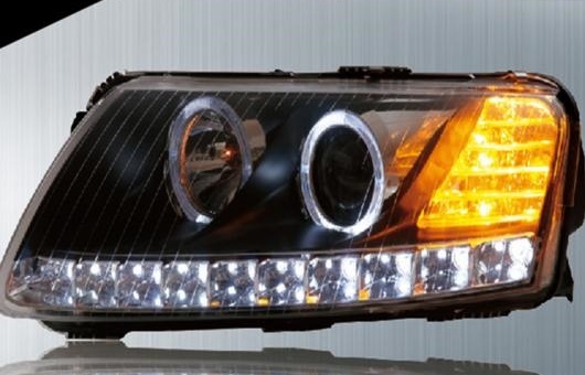  Ŭ: ǥ/AUDI A6L إåɥ饤 2005-2010 LED إåɥ DRL ץ H7 HID ХΥ  4300K8000K 35W55W AL-HH-0314