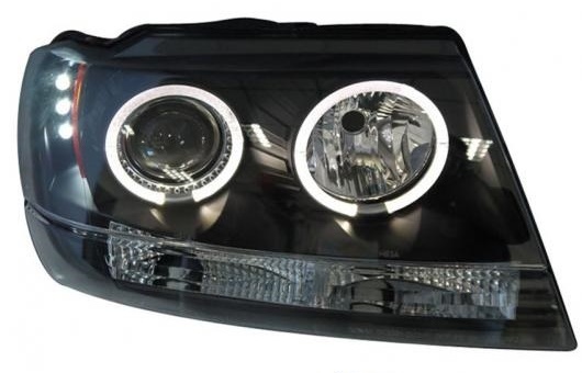  Ŭ: /JEEP ɥ إåɥ饤 99-04 LED DRL  ֥ ӡ H7 HID Υ BI 4300K8000K 35W55W AL-HH-0369