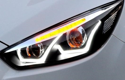  Ŭ: ե/FORD ե إåɥ饤 2015 LED DRL  ֥ ӡ H7 HID Υ BI 4300K8000K 35W55W AL-HH-0375