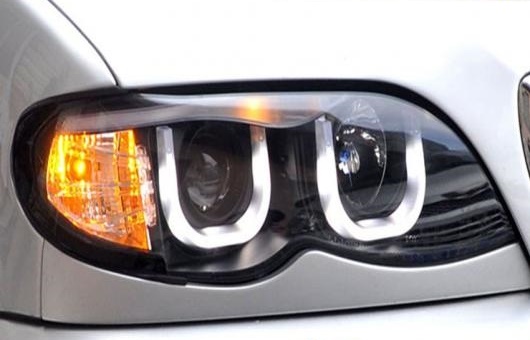  Ŭ: BMW/ӡ֥塼 E46 318 320 325CI 330CI إåɥ饤 2004-2006 LED إåɥ DRL  ֥ ӡ H7 HID Υ BI 4300K8000K 35W55W AL-HH-0413