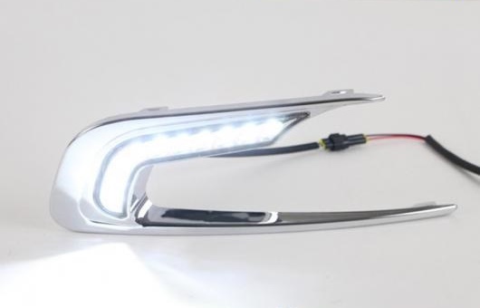  Ŭ: ץ硼/PEUGEOT 2008 2014-2015 LED DRL ǥ˥󥰥饤   AL-HH-0672
