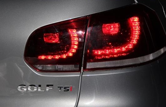  Ŭ: VW ե륯/VOLKSWAGEN  6 ơ饤 2009-2012 R LED ơ  GOLF6 ꥢ DRL + ֥졼 ѡ ʥ 饤 å AL-HH-0756