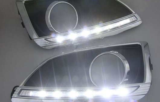  Ŭ: ҥ//HYUNDAI IX35 2010-2013 LED DRL ե  ǥ ˥   饤 35W ۥ磻 5500K AL-HH-0838