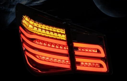  Ŭ: ܥ졼/CHEVROLET 롼 LED ơ饤 2013-2015 ơ 饤 ꥢ  DRL + ֥졼 ѡ ʥ å AL-HH-1169