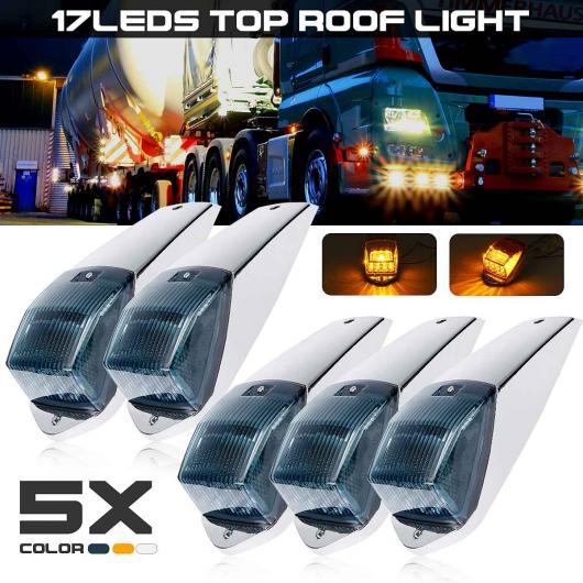  5ԡ 12V 17 LED  롼 ޡ 饤 ȥå ˥ 饤 Ŭ: ȥ졼顼 ȥå SUV 4X4 ܥ졼/CHEVROLET ե/FORD å/DODGE GMC /JEEP ⡼С AL-HH-1860