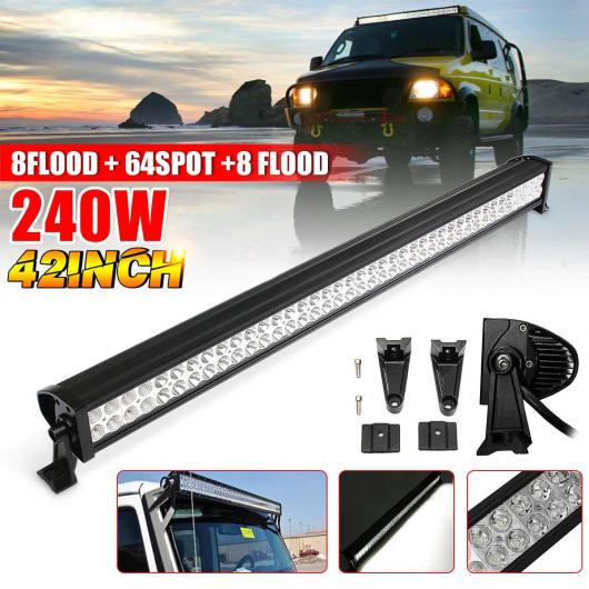  42 240W LED С 롼 LED 饤 С  饤 ˥  Ŭ: /JEEP ȥ饯 ܡ ե   4WD 4X4 ȥå SUV AL-HH-2028