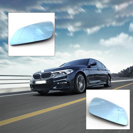 ドアミラーレンズ 適用: BMW 5シリーズ F10F18 E60 F35 F02 2010 2011 2012 2013 2014-2016 サイド ヒーテッド アンチグレア ブルー ガラス ミラー ガラス ペア AL-II-1360 AL