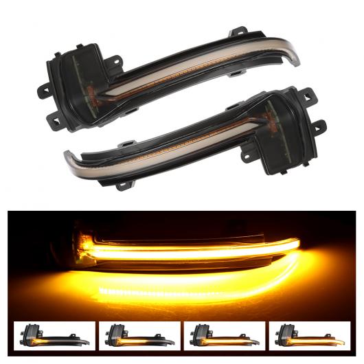 ウインカー 2ピース ダイナミック ウインカー LED RS4 Sライン S5 シーケンシャル バックミラー ミラー ライト 適用: アウディ/AUDI A4 A5 B8.5 RS5 RS3 A3 8P AL-II-1860 AL