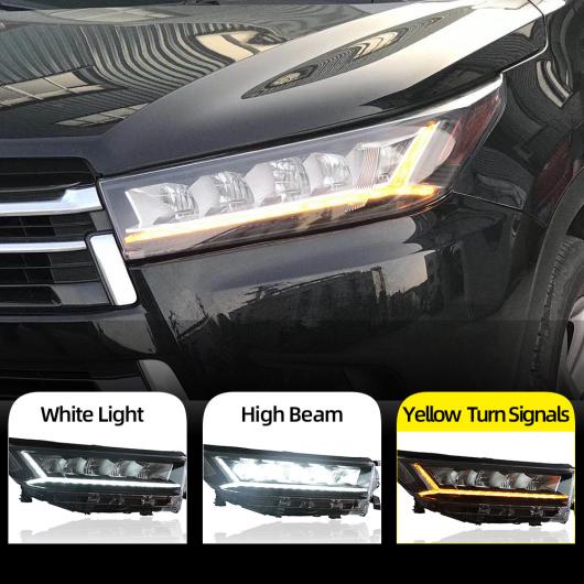 󥫡 Ŭ: ȥ西 ϥ 롼 2018  LED إåɥ饤 DRL ʥߥå 󥫡 ե饤 ǥ˥󥰥饤 AL-II-1894 AL - ɥĤ