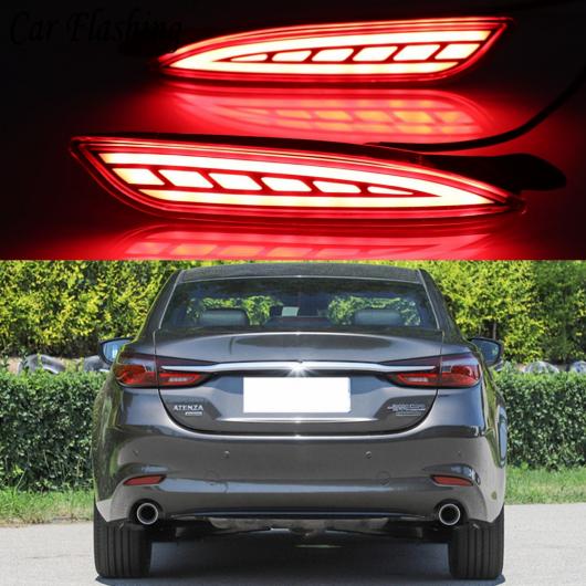 󥫡 2ԡ Ŭ: ޥĥ 6 MAZDA6 ƥ 2019 2020 LED ꥢ ե ֥졼 饤 ʥߥå 󥫡 Хѡ  3 ե󥯥 AL-II-1939 AL