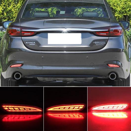 󥫡 2ԡ LED ꥢ ե ֥졼 饤 ʥߥå 󥫡 Хѡ  Ŭ: ޥĥ 6 MAZDA6 ƥ 2019 2020 3 ե󥯥 AL-II-1940 AL
