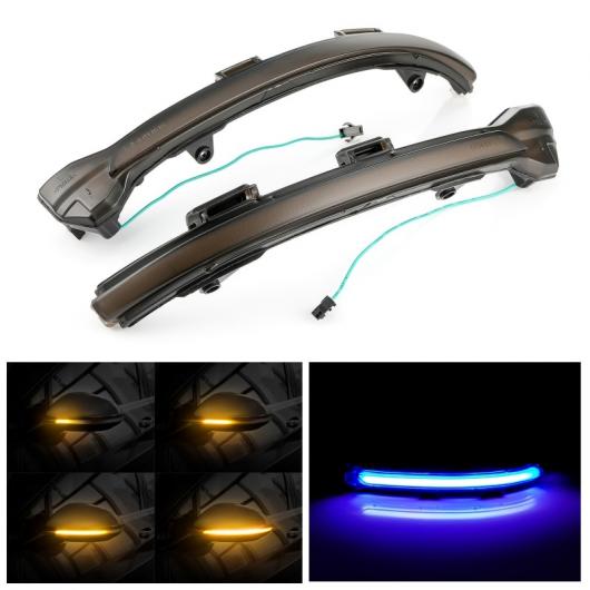 󥫡 ʥߥå LED 󥫡 ߥ顼 饤 Ŭ: ե륯/VOLKSWAGEN VW  MK7 7 GTI R GTD R饤 ȥ 2013 2014 2015 2016 2017 AL-II-2039 AL