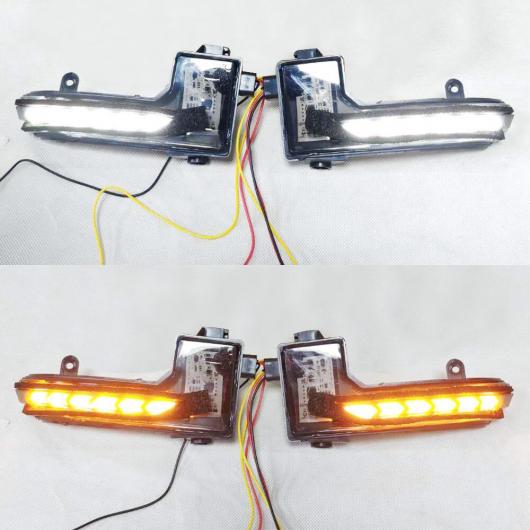 ウインカー 1 ペア ダイナミック LED ウインカー バックミラー ミラー インジケーター シーケンシャル ランプ 適用: マツダ 3 6 2017 2018 2019 アクセラ アテンザ ホワイト イエロー AL-II-2104 AL