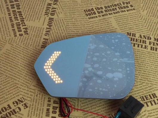 󥫡ߥ顼 ֥롼 ꥢ ӥ塼 ߥ顼 Ŭ: ե륯/VOLKSWAGEN ܡ ư ҡ LED ʥߥå  󥫡  磻ɥӥ AL-II-2202 AL