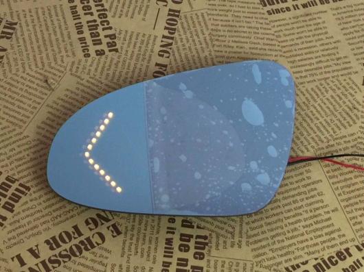 󥫡ߥ顼 ֥롼 ꥢ ӥ塼 ߥ顼 Ŭ: ե륯/VOLKSWAGEN  5 ꥢ ư ҡ LED ʥߥå  󥫡  AL-II-2224 AL