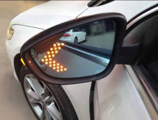 󥫡ߥ顼 LED ҡƥå 󥫡   ꥢ  Хåߥ顼 ߥ顼 Ŭ: ե륯/VOLKSWAGEN VW ӡȥ 13 18 å 09 19 å 2009-2019ӡȥ 2013-2018 AL-II-2243 AL