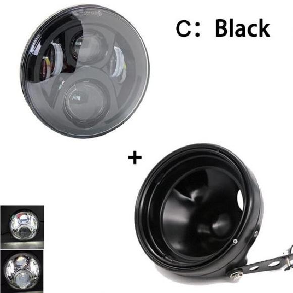 Х 7 80W ɥå ȥХ إåɥ 󥸥  LED إåɥ饤 7  ϥ إåɥ饤 ֥饱å 1å 60W ֥å AL-KK-2649